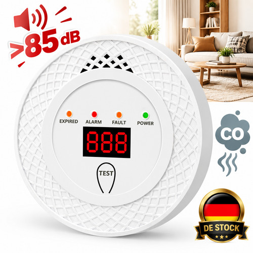 Lcd kohlenmonoxid alarm - lcd, kohlenmonoxid-alarm