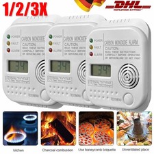 NEU LCD Kohlenmonoxid Melder