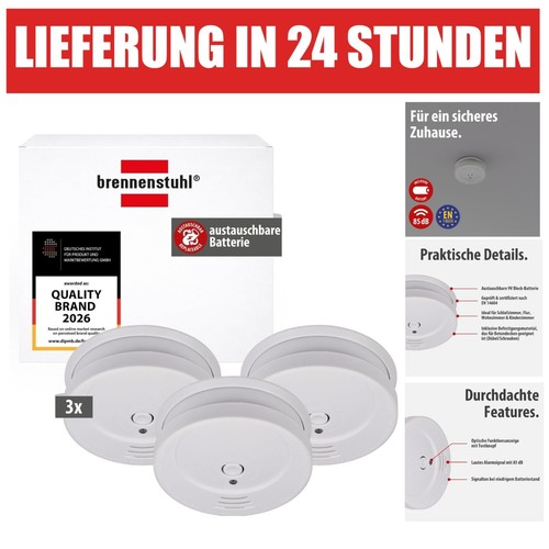 Brennenstuhl rauchmelder set - rauchmelder,