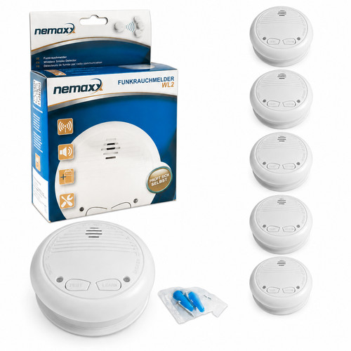 Rauchmelder set funk - rauchmelder, 5x