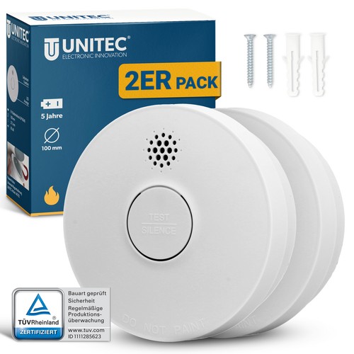 Rauchwarnmelder set unitec - rauchwarnmelder, unitec®