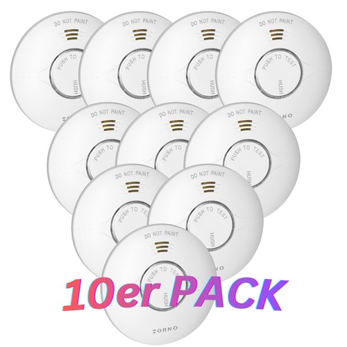 10x rauchmelder set - 10x, rauchmelder-set